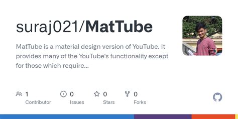 mattube 6|GitHub .